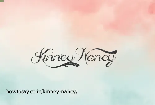 Kinney Nancy