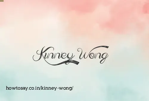 Kinney Wong