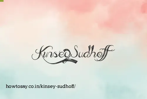 Kinsey Sudhoff
