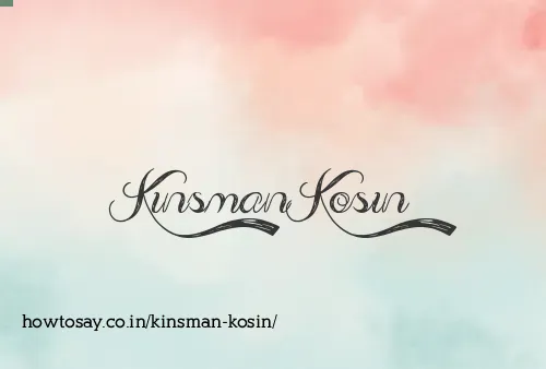Kinsman Kosin