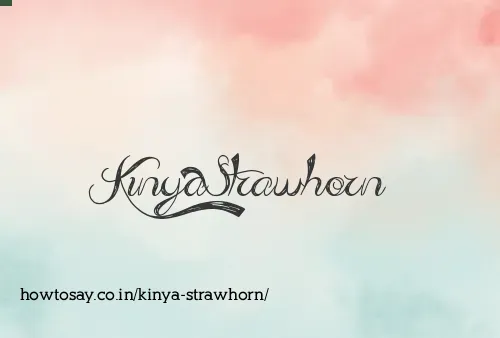 Kinya Strawhorn