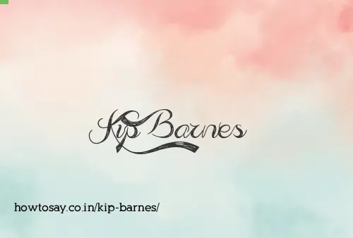 Kip Barnes