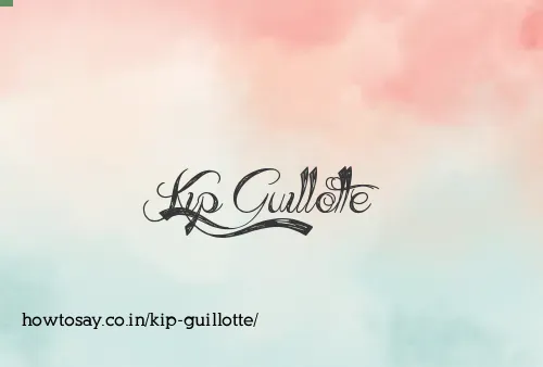 Kip Guillotte
