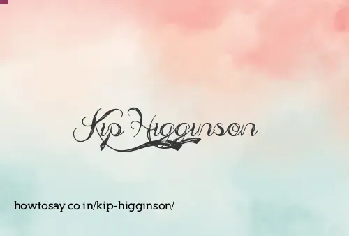Kip Higginson