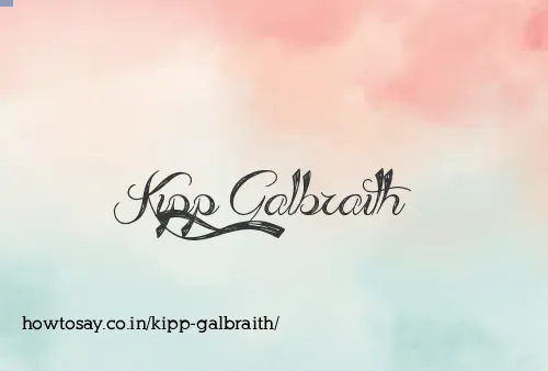 Kipp Galbraith