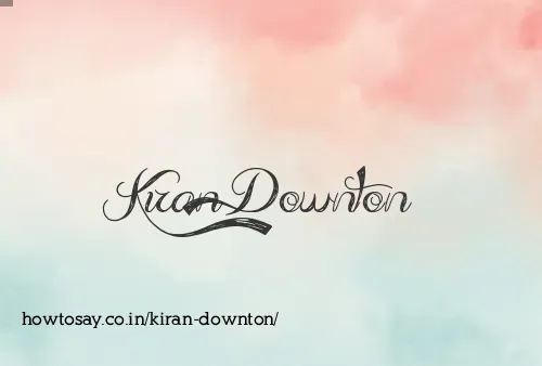 Kiran Downton