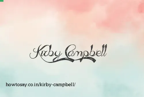 Kirby Campbell