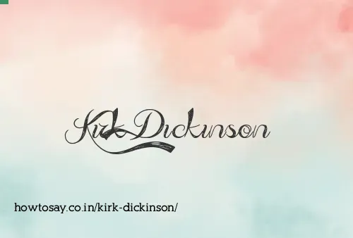 Kirk Dickinson
