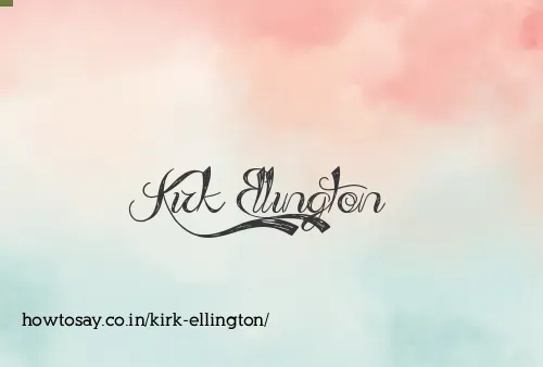 Kirk Ellington