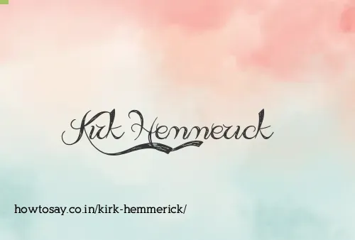 Kirk Hemmerick