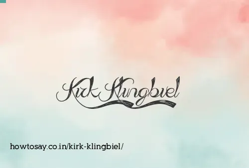 Kirk Klingbiel