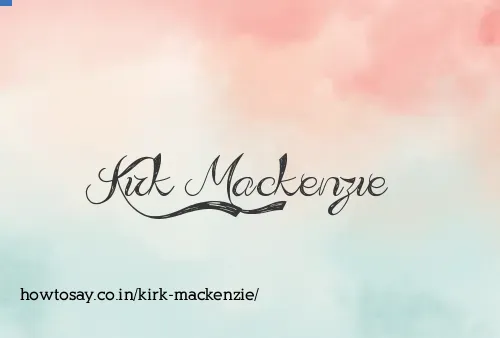 Kirk Mackenzie