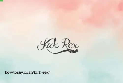 Kirk Rex