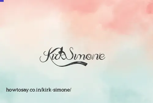 Kirk Simone