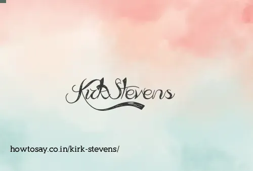 Kirk Stevens