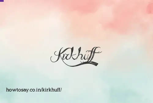 Kirkhuff