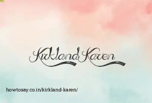 Kirkland Karen