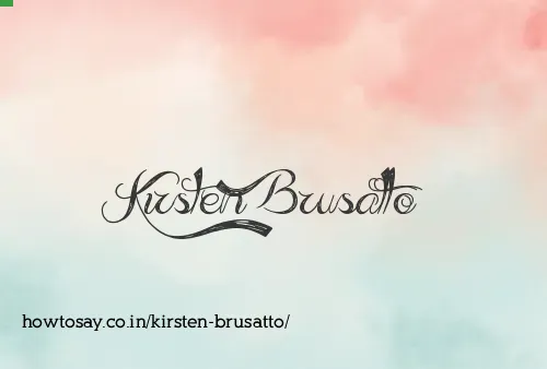 Kirsten Brusatto