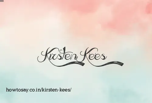 Kirsten Kees