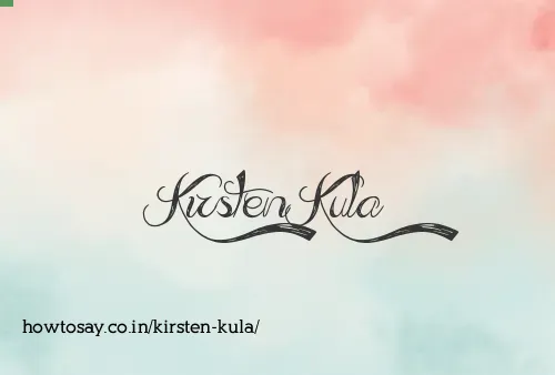 Kirsten Kula