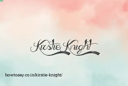 Kirstie Knight