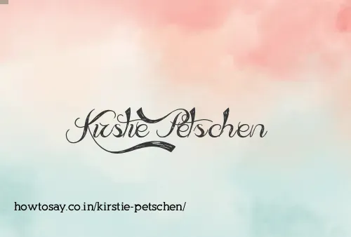 Kirstie Petschen