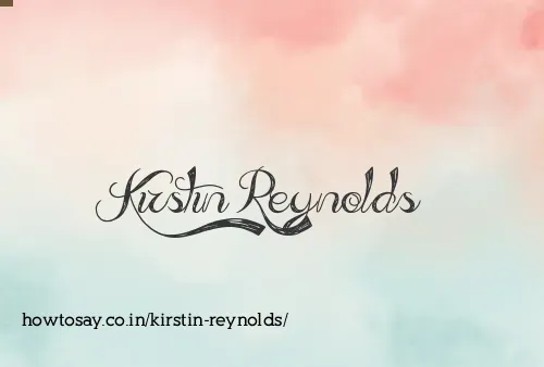 Kirstin Reynolds