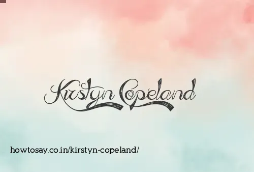 Kirstyn Copeland