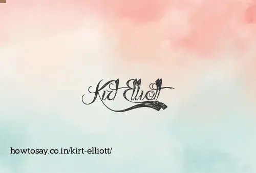 Kirt Elliott