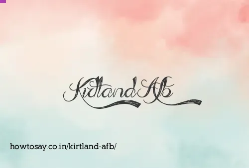 Kirtland Afb
