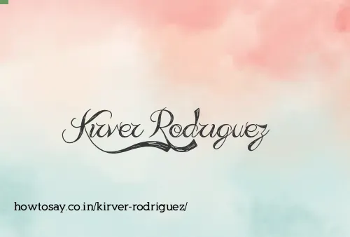 Kirver Rodriguez