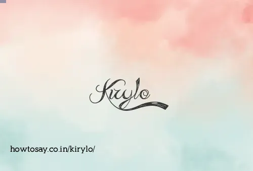 Kirylo