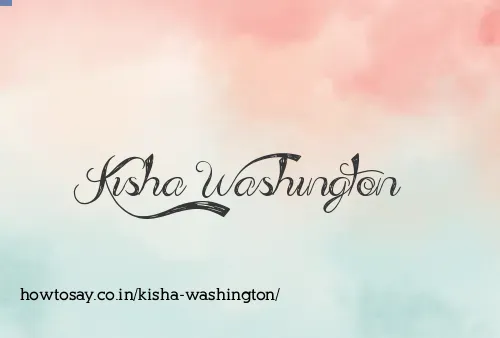 Kisha Washington
