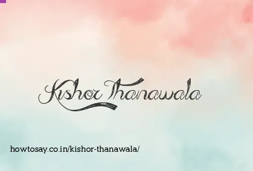 Kishor Thanawala