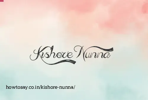 Kishore Nunna