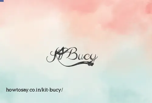 Kit Bucy