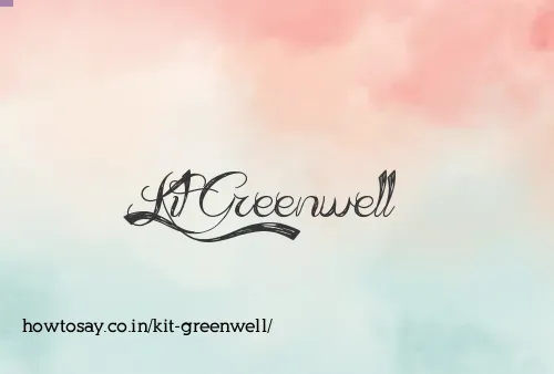 Kit Greenwell