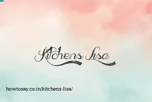 Kitchens Lisa