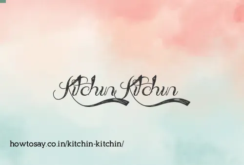 Kitchin Kitchin
