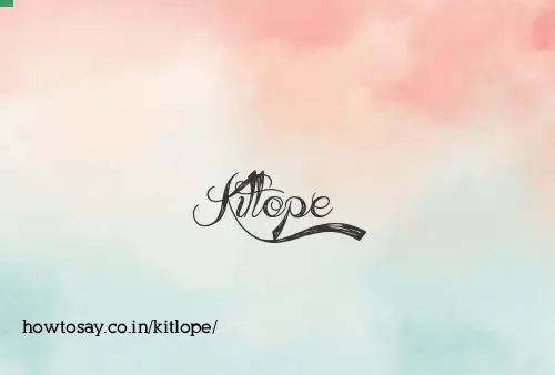 Kitlope