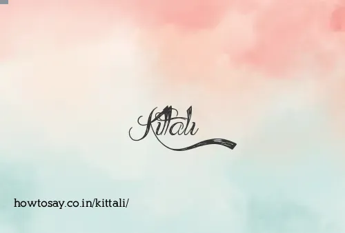 Kittali