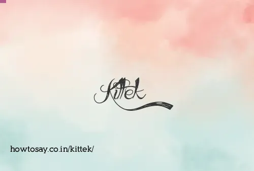 Kittek
