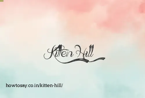 Kitten Hill