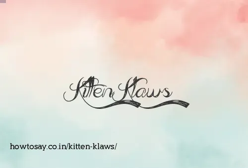 Kitten Klaws