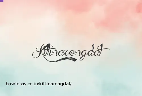 Kittinarongdat