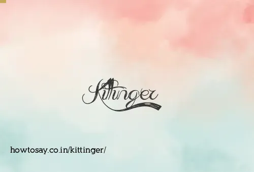 Kittinger
