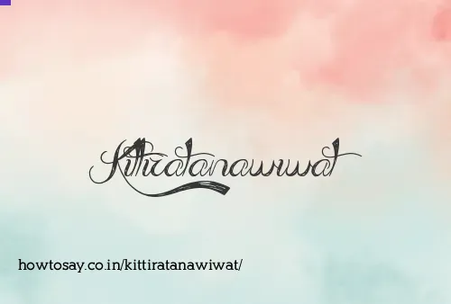 Kittiratanawiwat