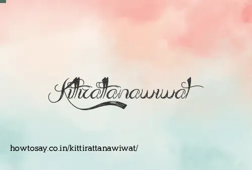 Kittirattanawiwat