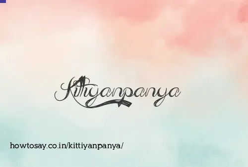 Kittiyanpanya