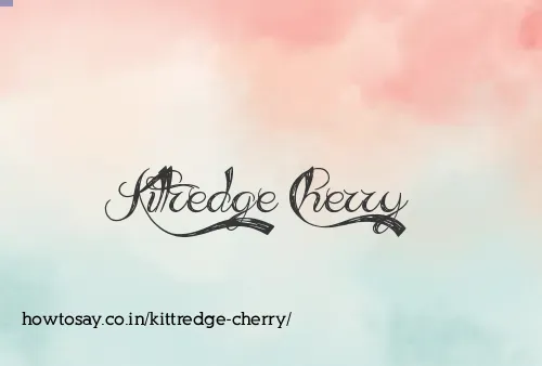 Kittredge Cherry